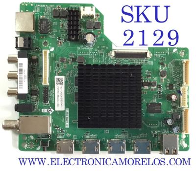 MAIN PARA SMART TV ONN ROKU TV 4K RESOLUCION (3840 x 2160) / NUMERO DE PARTE 9011-240028 / T.MS1801,81 / T.MS1801.81 / MODELO 100012585 / MODELO DE 50''